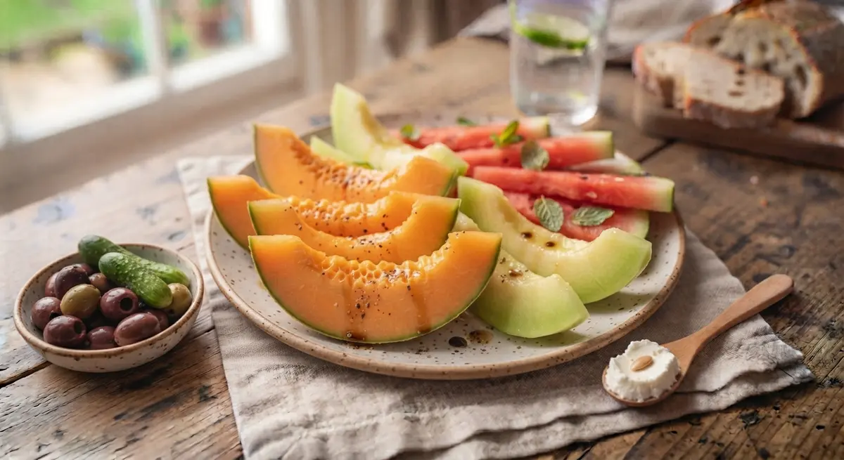 Ripe Melon Slices